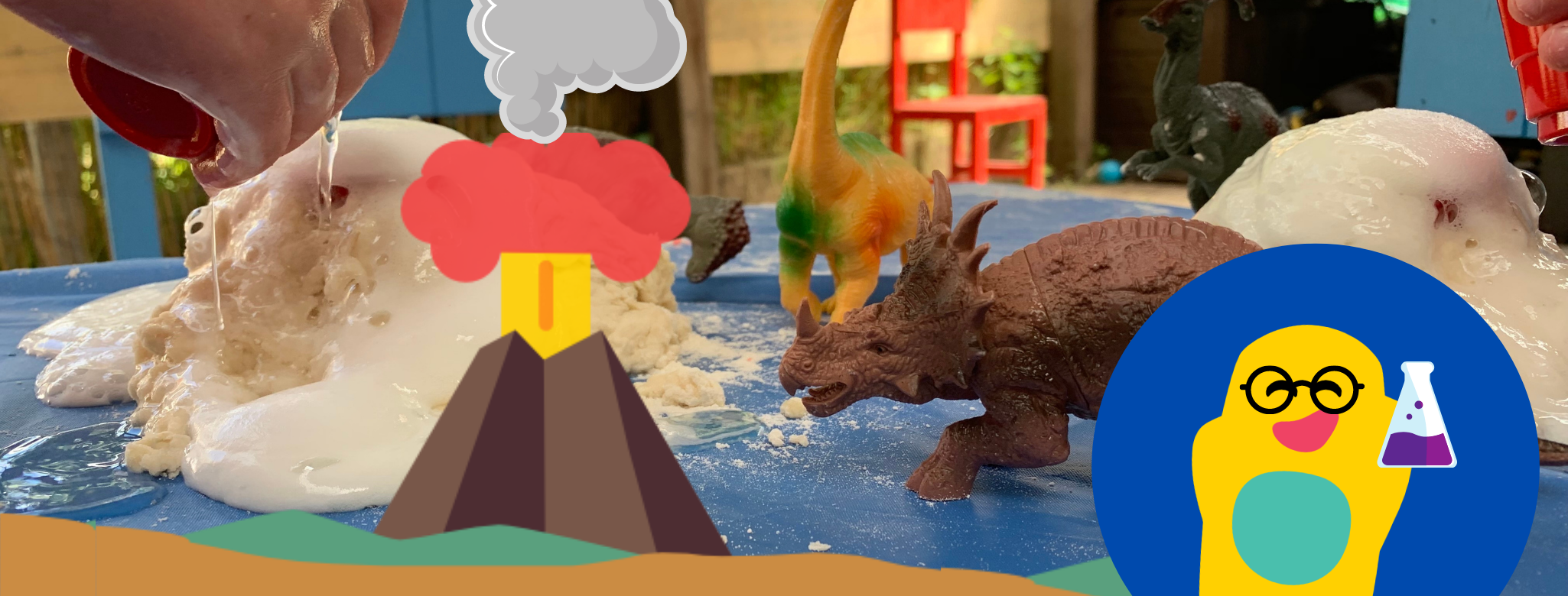 Exploding Dinosaurs EXPLODING VOLCANO, DINOSAURS AND NEW WORDS – TalkiPlay