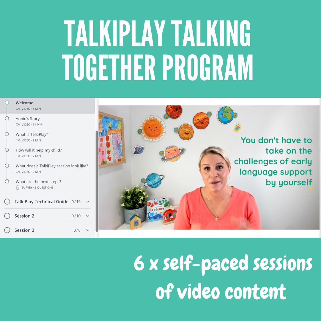 TalkiPlay Talking Together: Speech and Language Support Program