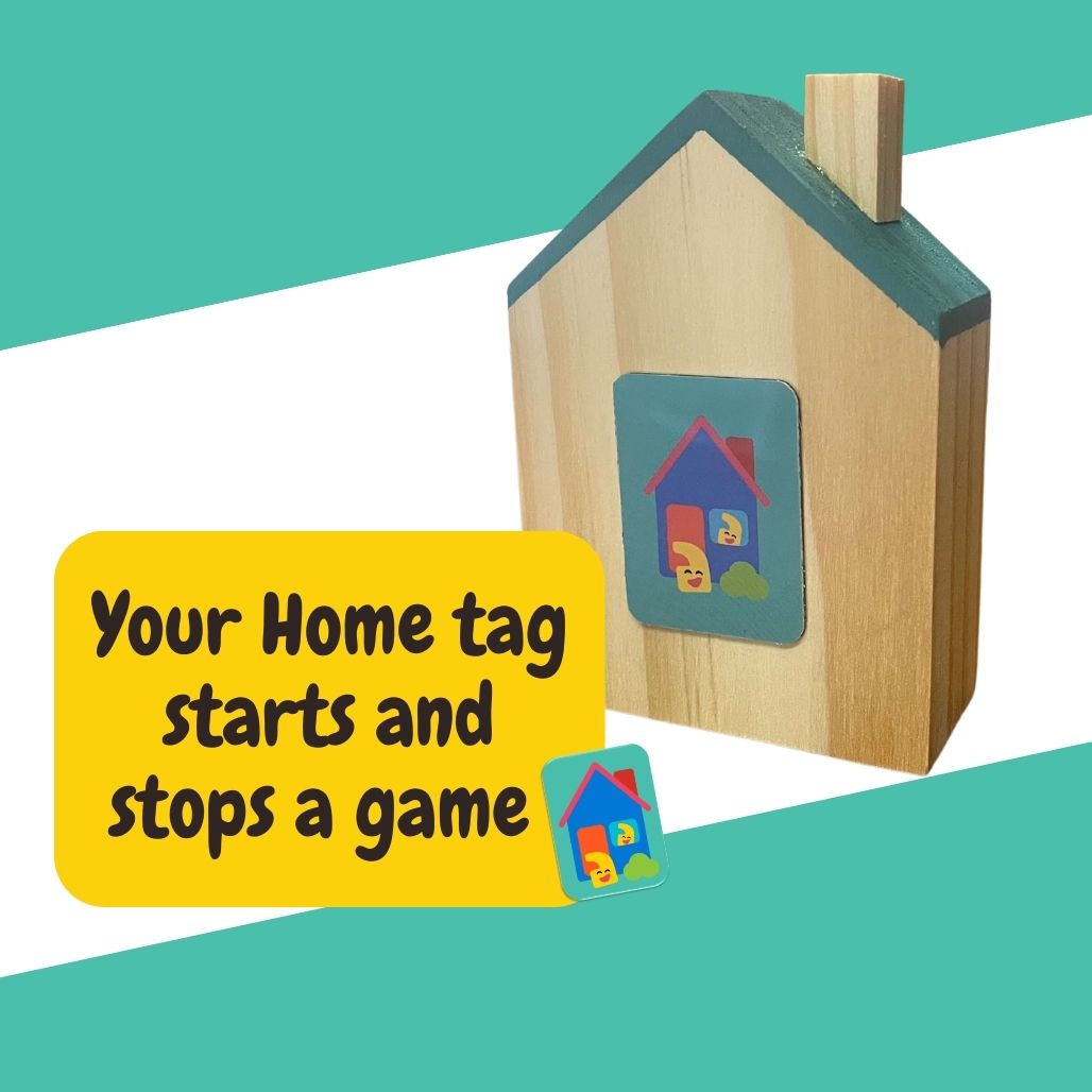 Wooden TalkiPlay Home Tag
